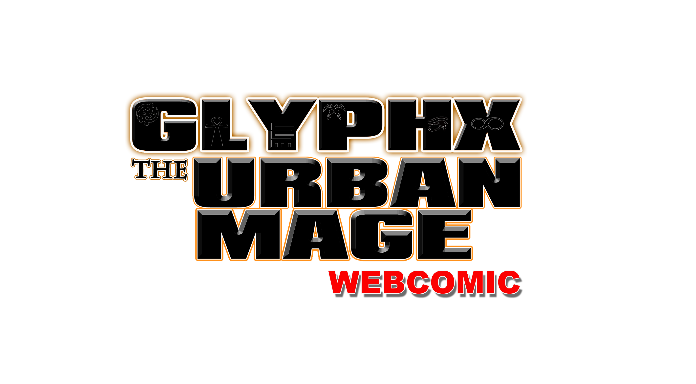 2020 GLYPHXtheURBANMAGEwebcomic logo